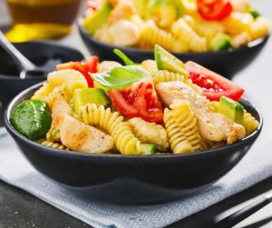Delicious Summer Meal Ideas chicken pasta salad